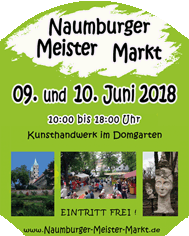 Naumburger Meister Markt im UNESCO Welterbe